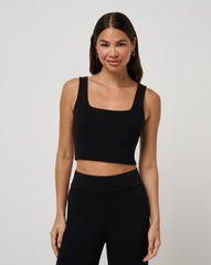 Evening Retreat Tank Women/Black