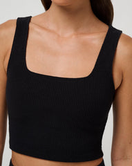 Evening Retreat Tank Women/Black