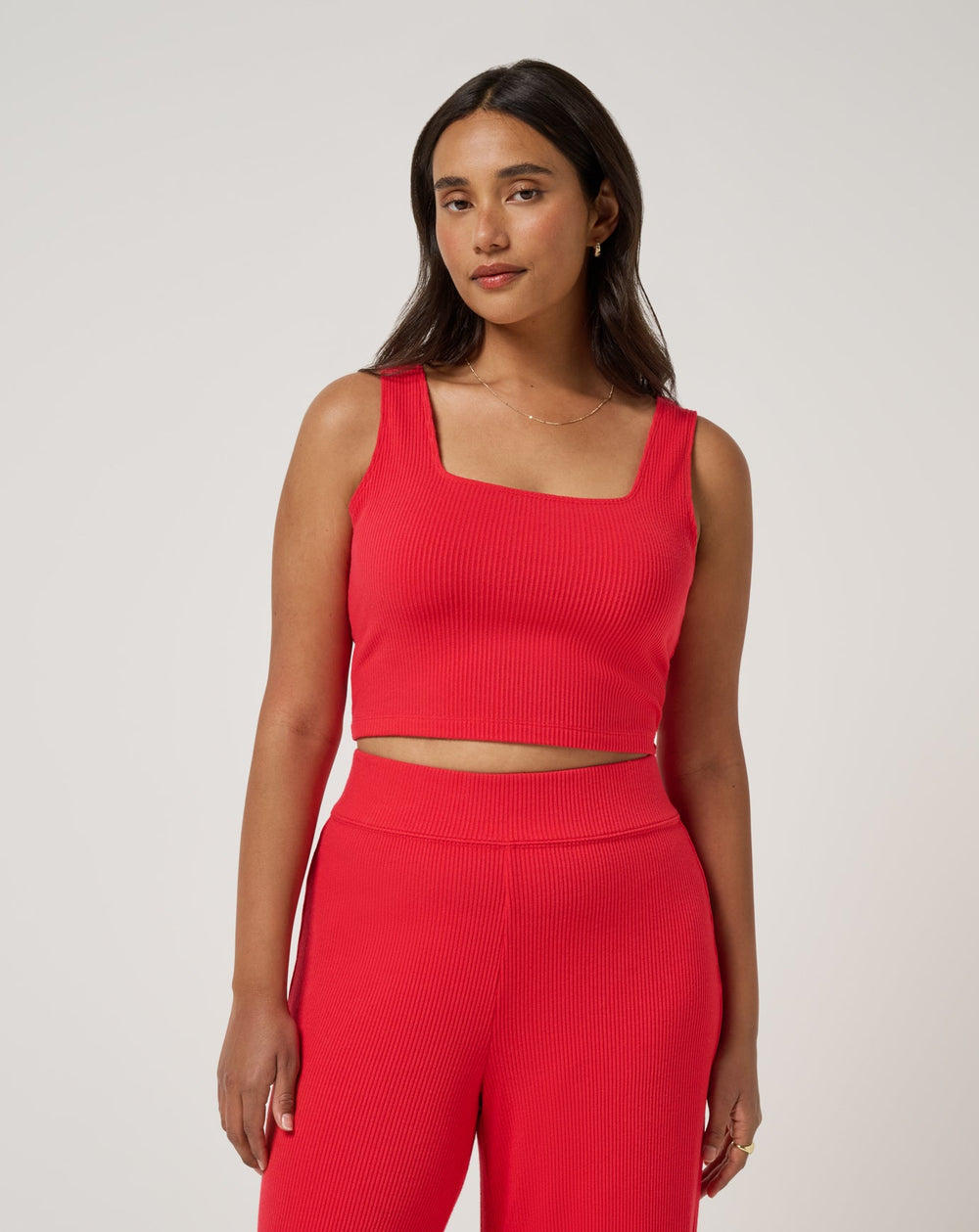 Evening Retreat Tank Women/Tomato
