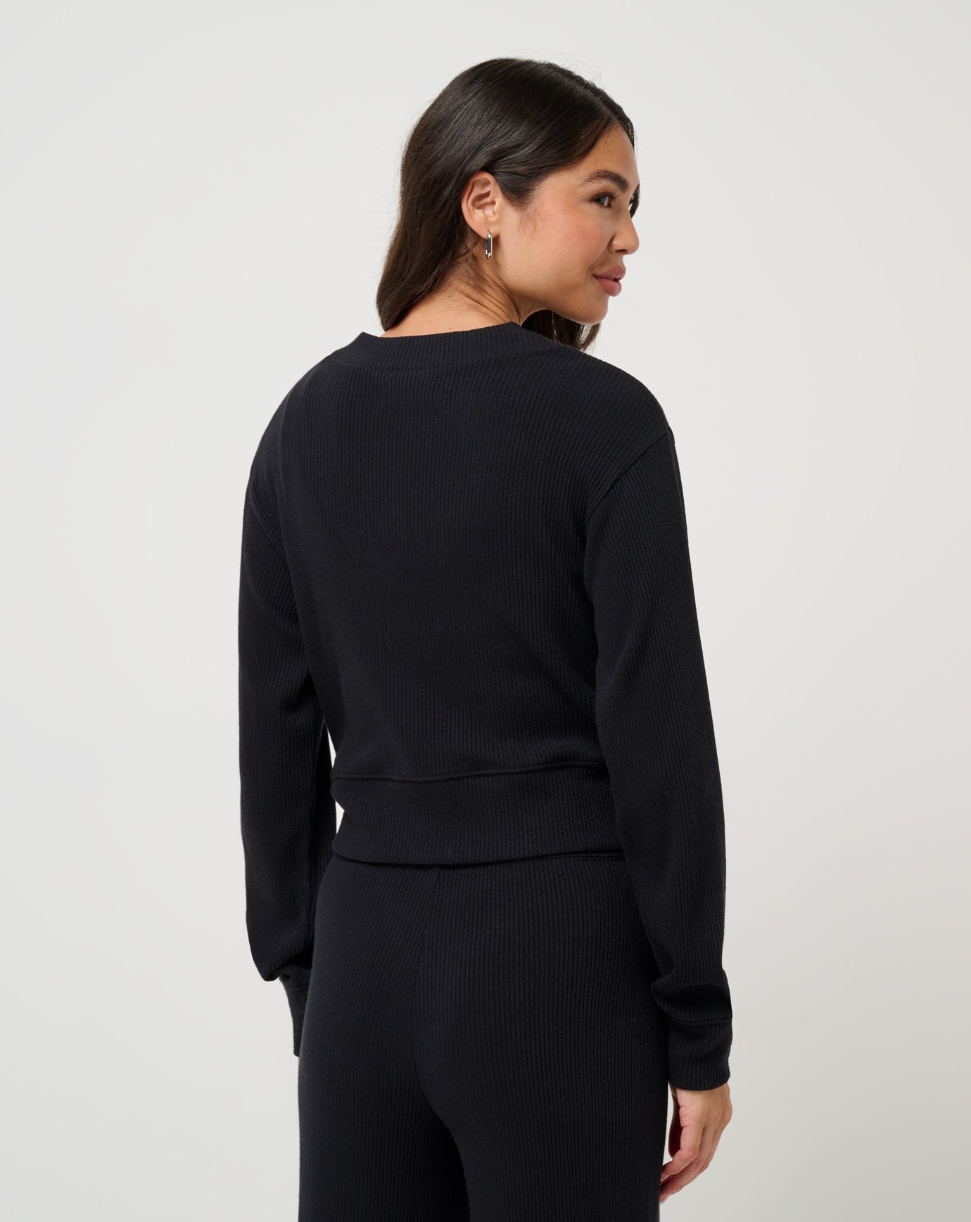 Evening Retreat Cardigan Women/Black