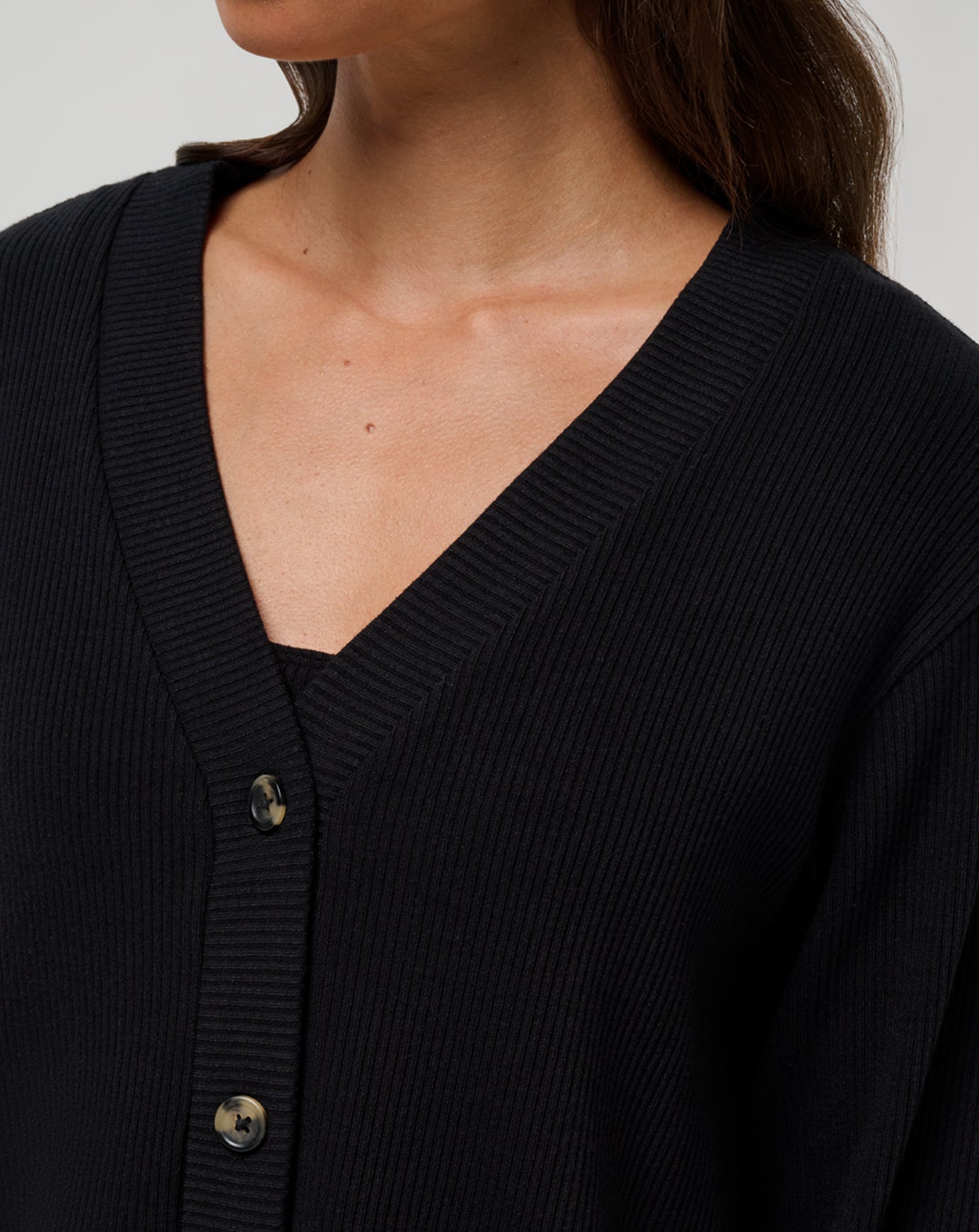 Evening Retreat Cardigan Women/Black