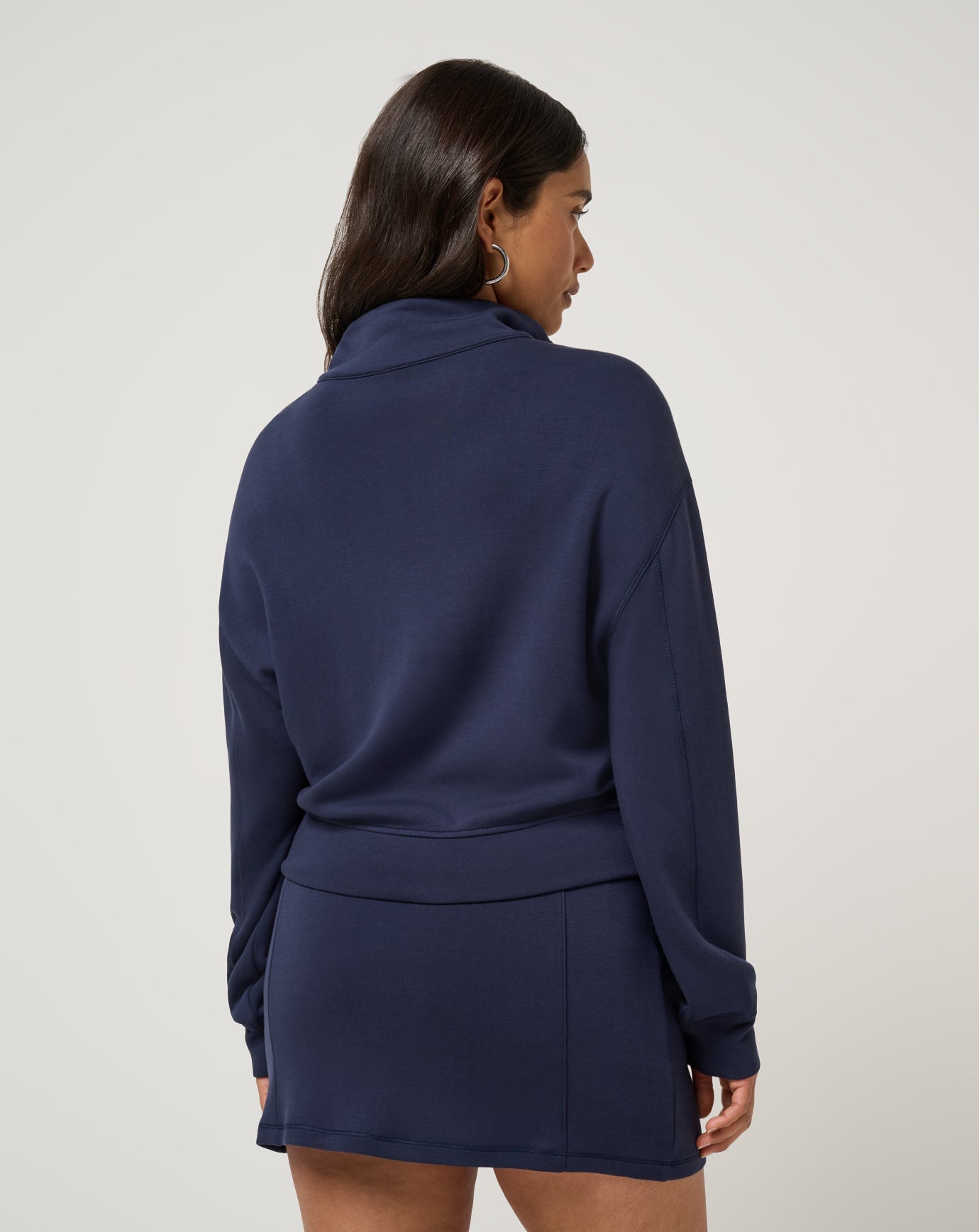 Skyloft Soft Echo Half Zip Women|Golf/Navy Blazer