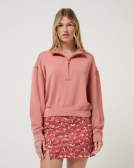 Skyloft Soft Echo Half Zip Women|Golf/Brick Dust