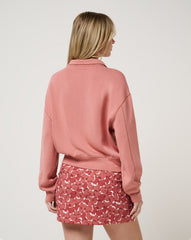 Skyloft Soft Echo Half Zip Women|Golf/Brick Dust