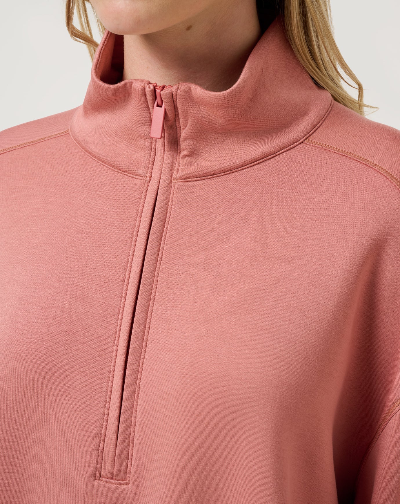 Skyloft Soft Echo Half Zip Women|Golf/Brick Dust