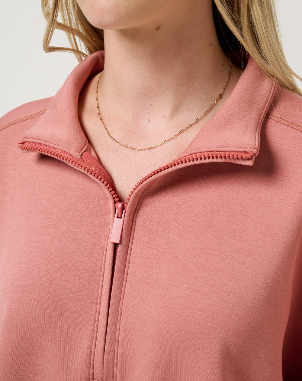Skyloft Soft Echo Half Zip Women|Golf/Brick Dust