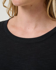 Cloud Long Sleeve Tee Women/Black