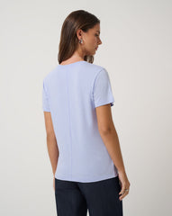 Cloud Jersey Tee Women/Soft Blue