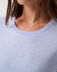 Cloud Jersey Tee Women/Soft Blue