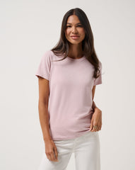 Cloud Jersey Tee Women/Violet Ice