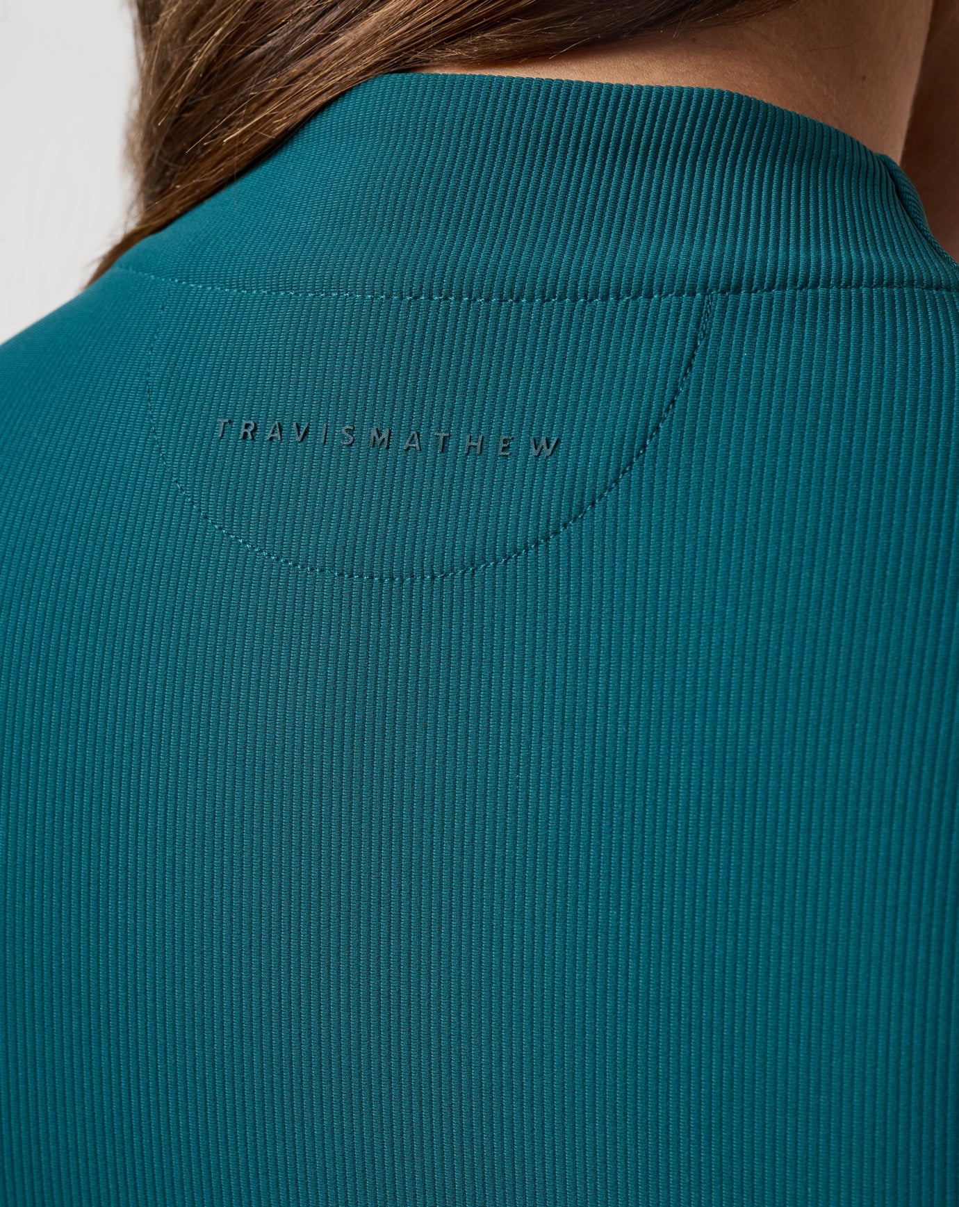 Moveknit Rib Limitless Top Women|Golf/Dark Sea