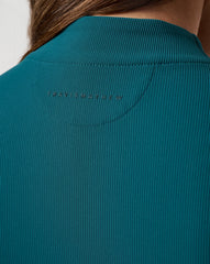 Moveknit Rib Limitless Top Women|Golf/Dark Sea