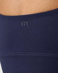 Moveknit Rib Sport Top Women/Navy Blazer