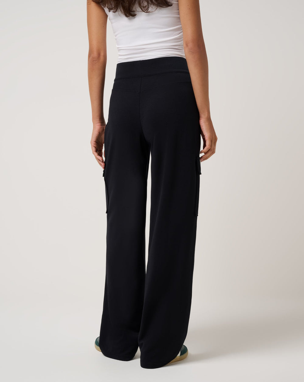 Friday Doubleknit Utility Wide Leg Pant Women/Black