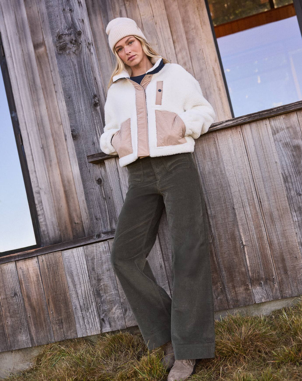 Everyday Cord Long Pant Women/Grape Leaf