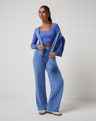 Save The Day 2.0 Cloud Pant Women/Heather Baja Blue