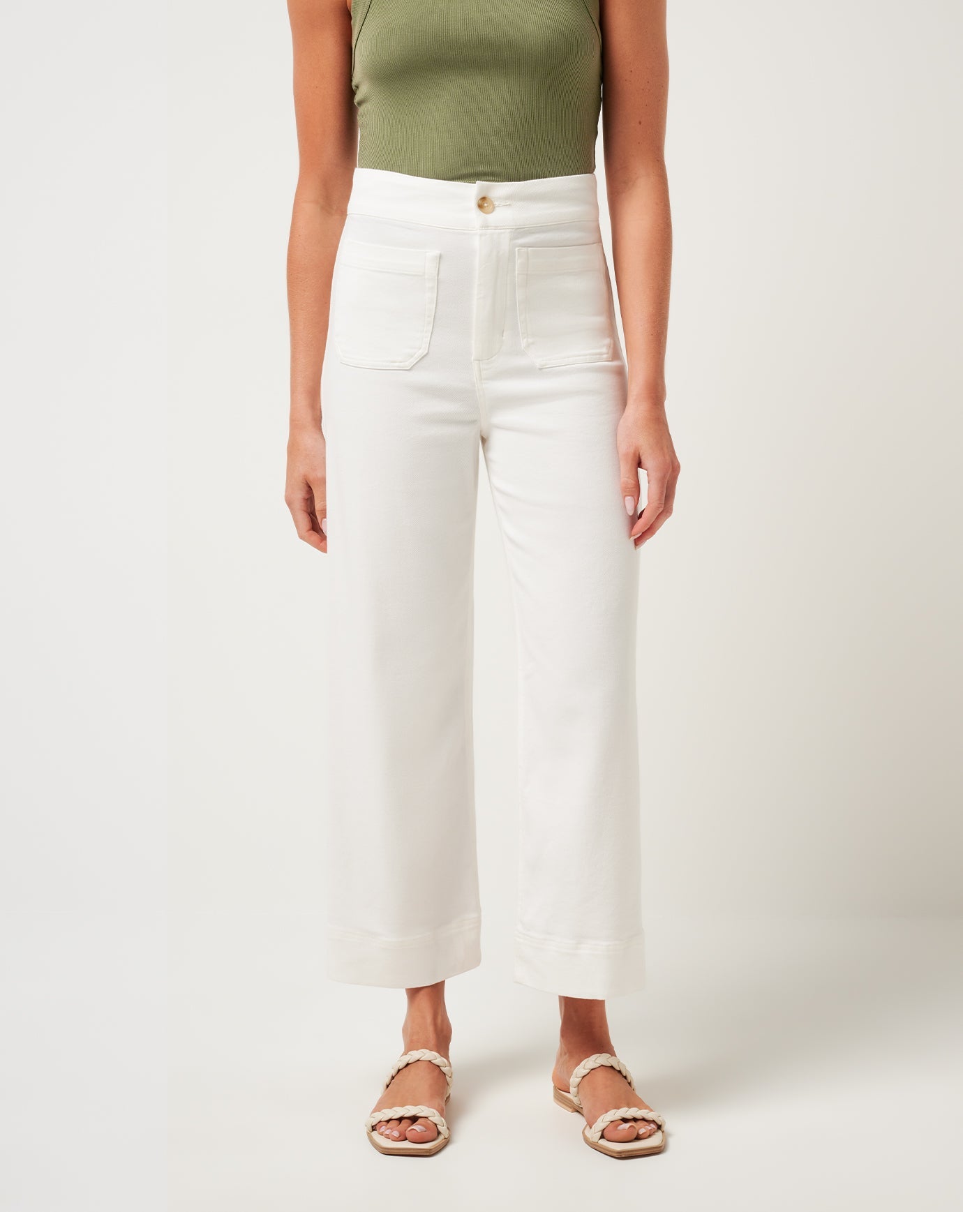 Everyday Ankle Pant Women/White
