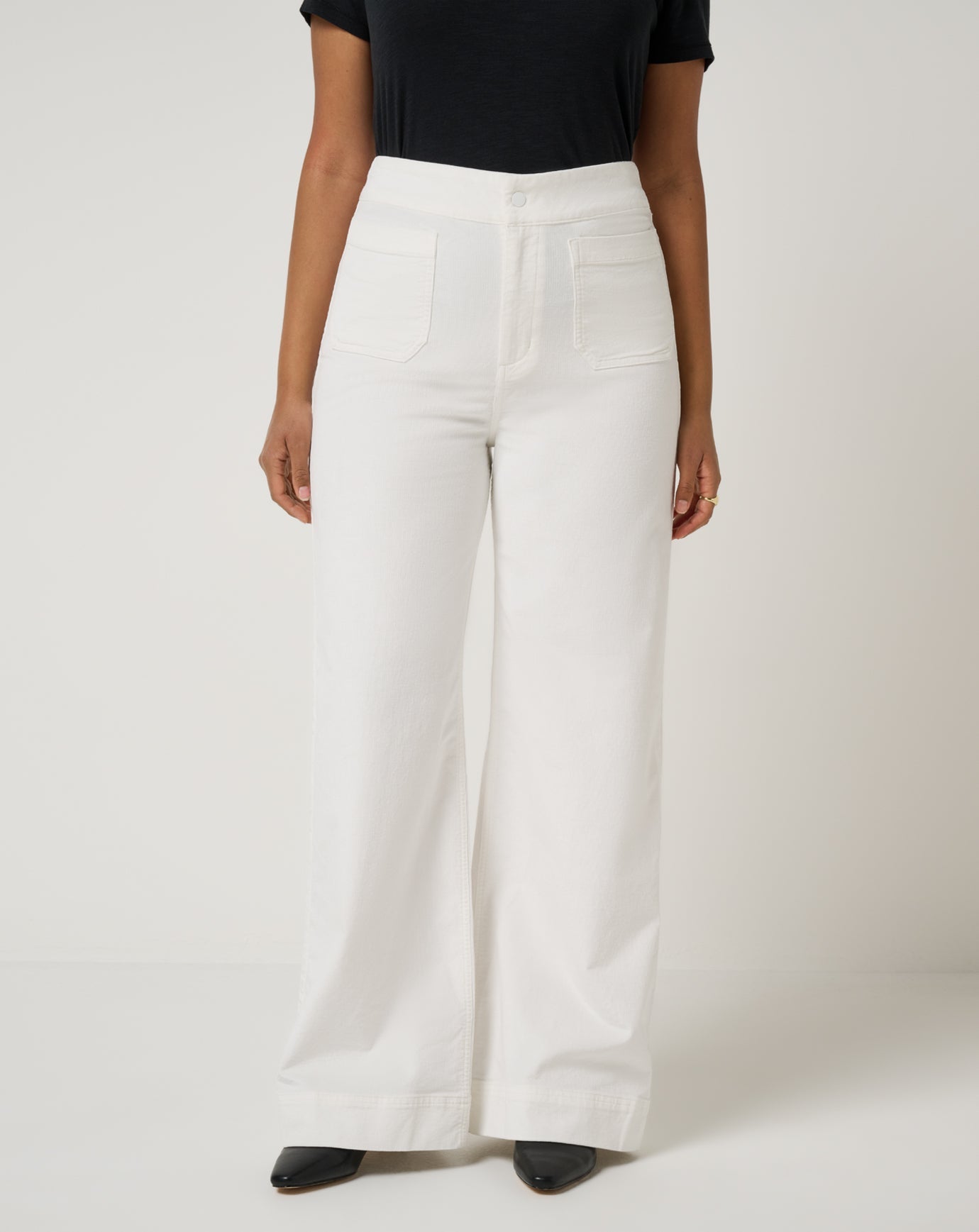 Everyday Cord Long Pant Women/Snow White