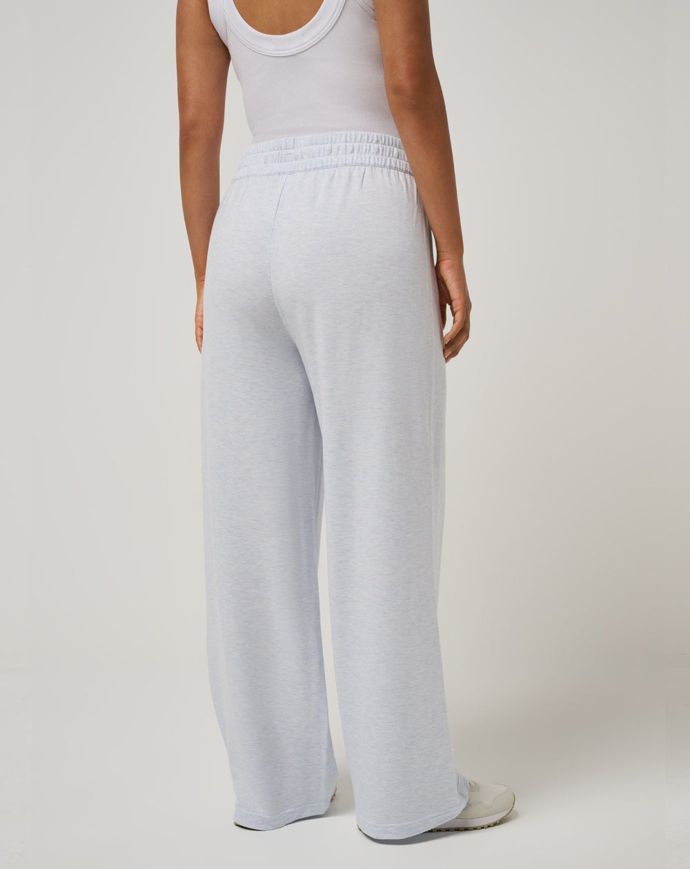 Cloud Terry Wide Leg Pant Women/Heather Ancient Water