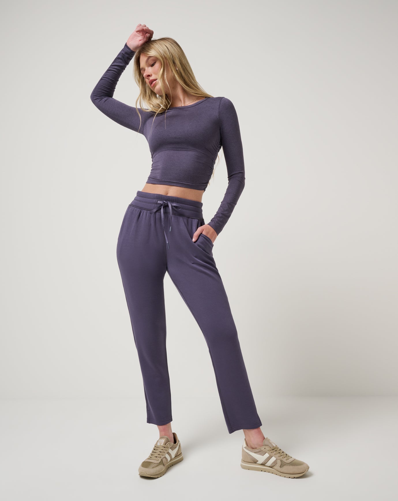 Skyloft Soft Ankle Pant Women|Golf/Graystone