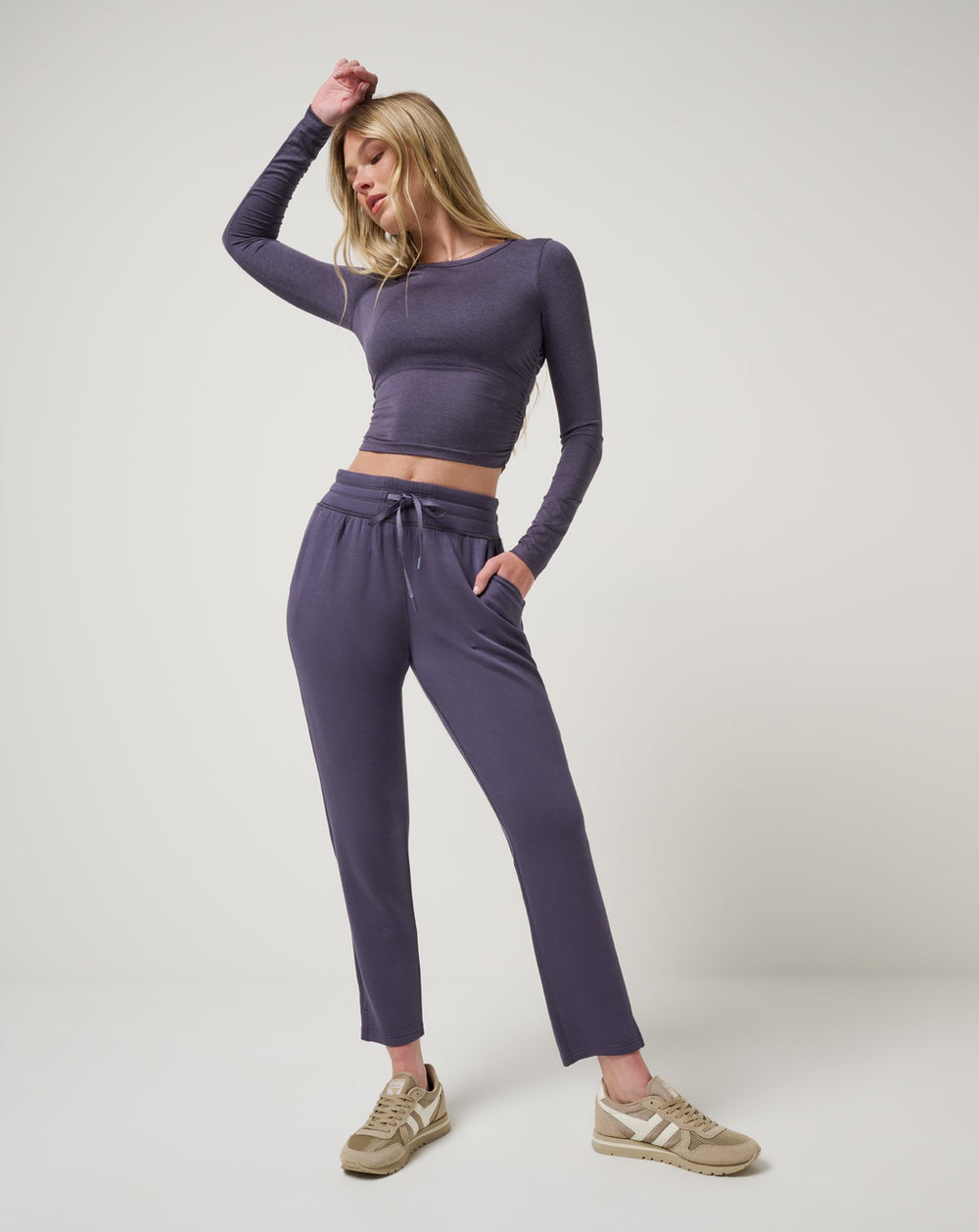 Skyloft Soft Ankle Pant Women|Golf/Graystone