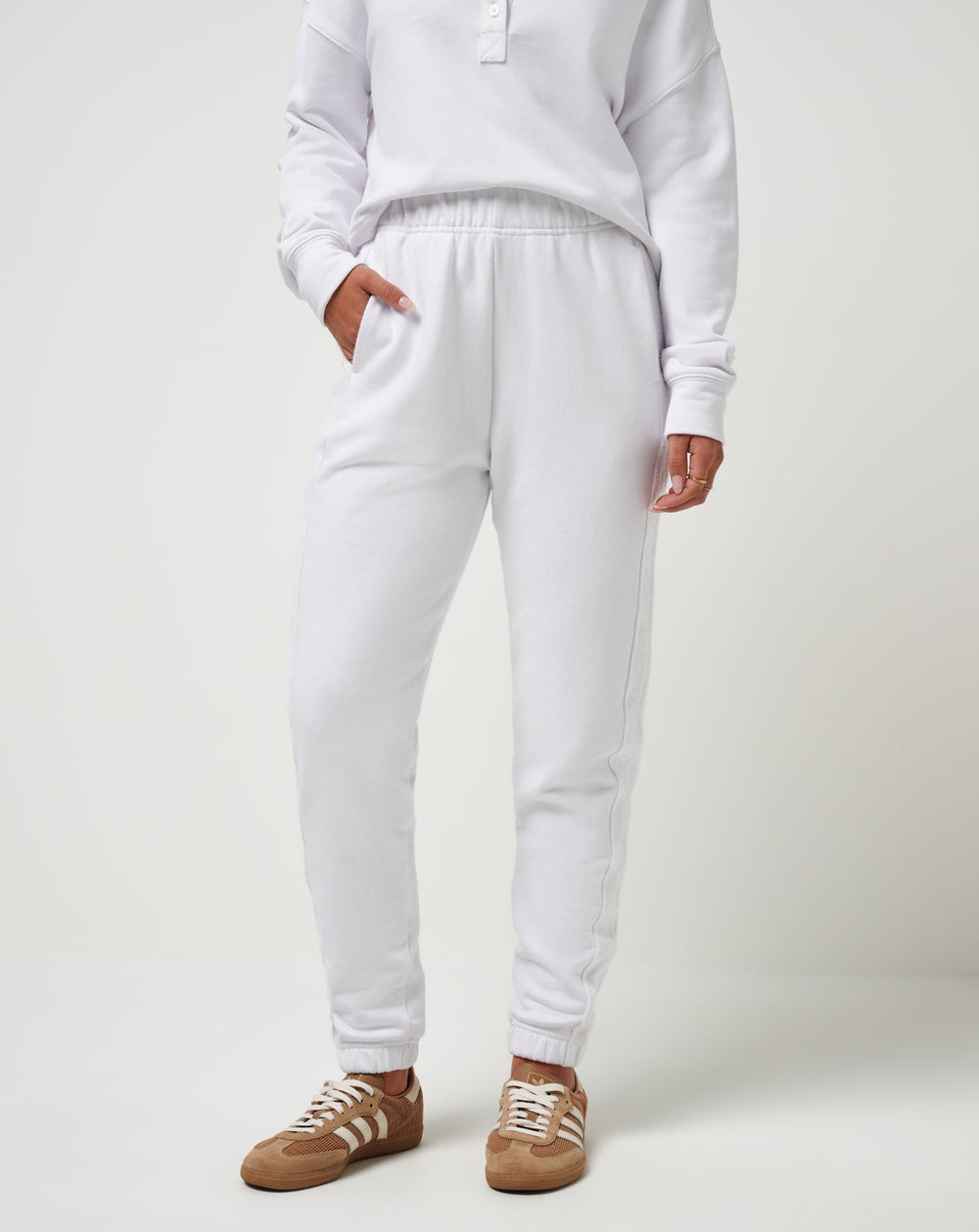 Octavia Pant Women/White