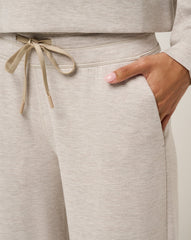 Skyloft Soft Wide Leg Pant Women/Heather Savannah Tan