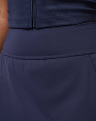 Moveknit Game Set Match Skort Women|Golf/Navy Blazer