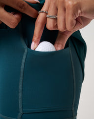 Moveknit Rib Limitless Skort Women|Golf/Dark Sea