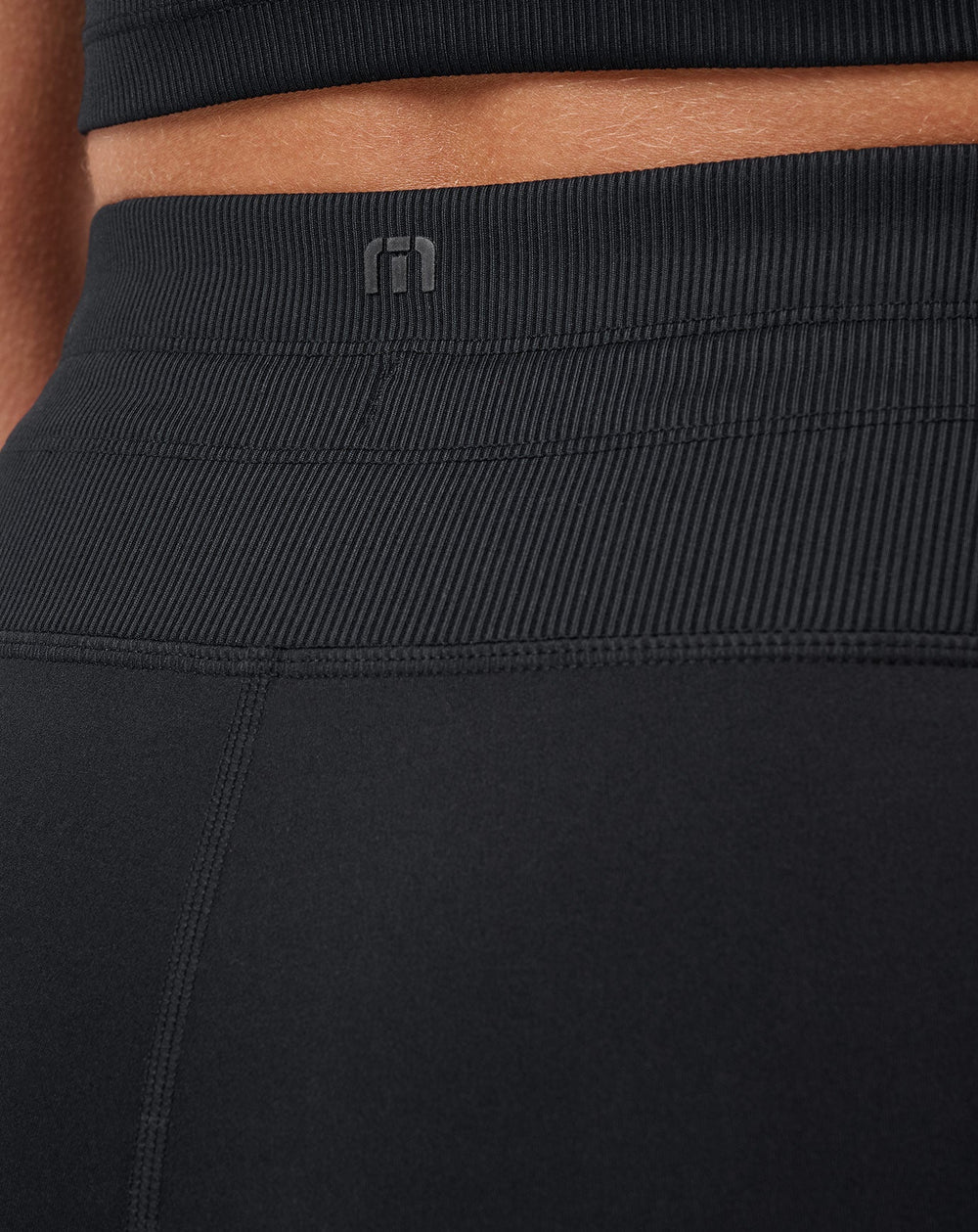 Moveknit Tie Bonded Legging Women|Golf/Black