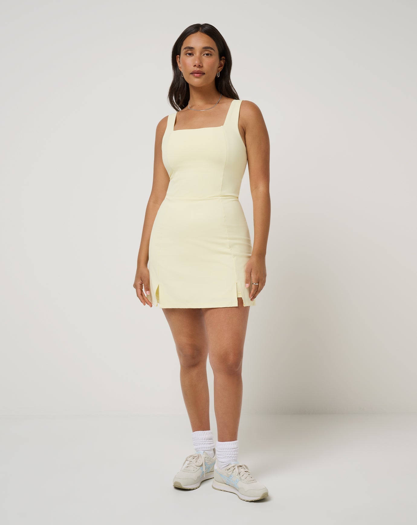 Moveknit Sleeveless Dress Women|Golf/Morning Ray