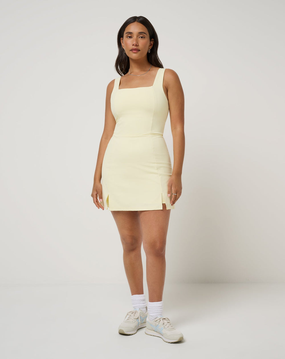 Moveknit Sleeveless Dress Women|Golf/Morning Ray