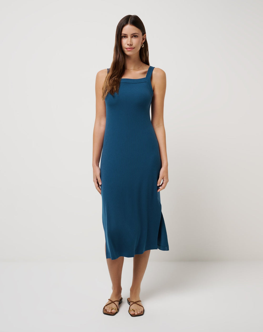 Pinot Cloud Midi Dress Women/Poseidon