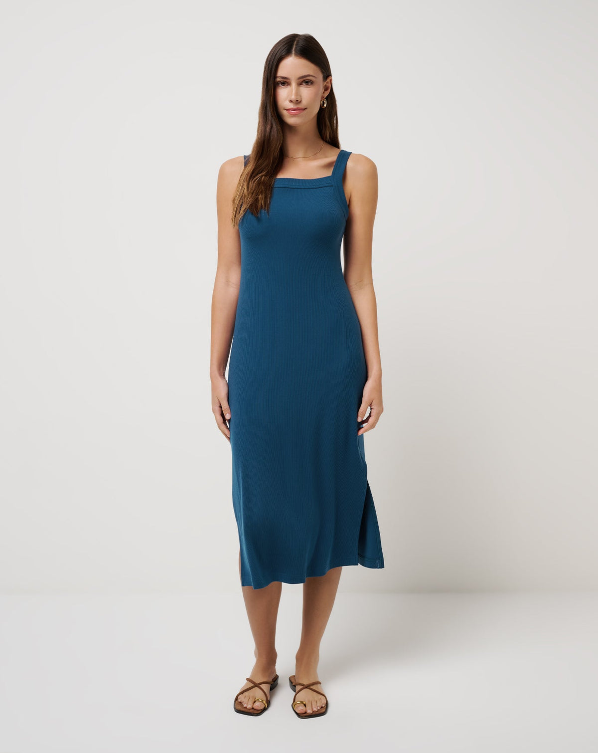 Pinot Cloud Midi Dress Women/Poseidon