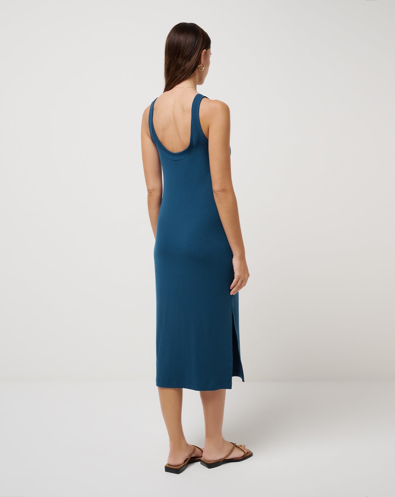 Pinot Cloud Midi Dress Women/Poseidon