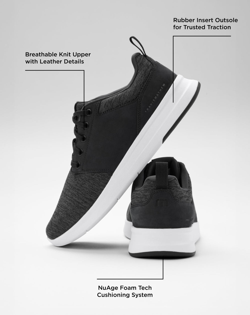 The Daily 3 Shoe Shoes/Heather Black/Black