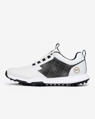 The Ringer 2 Tartan Golf Shoe Shoes|Golf/White