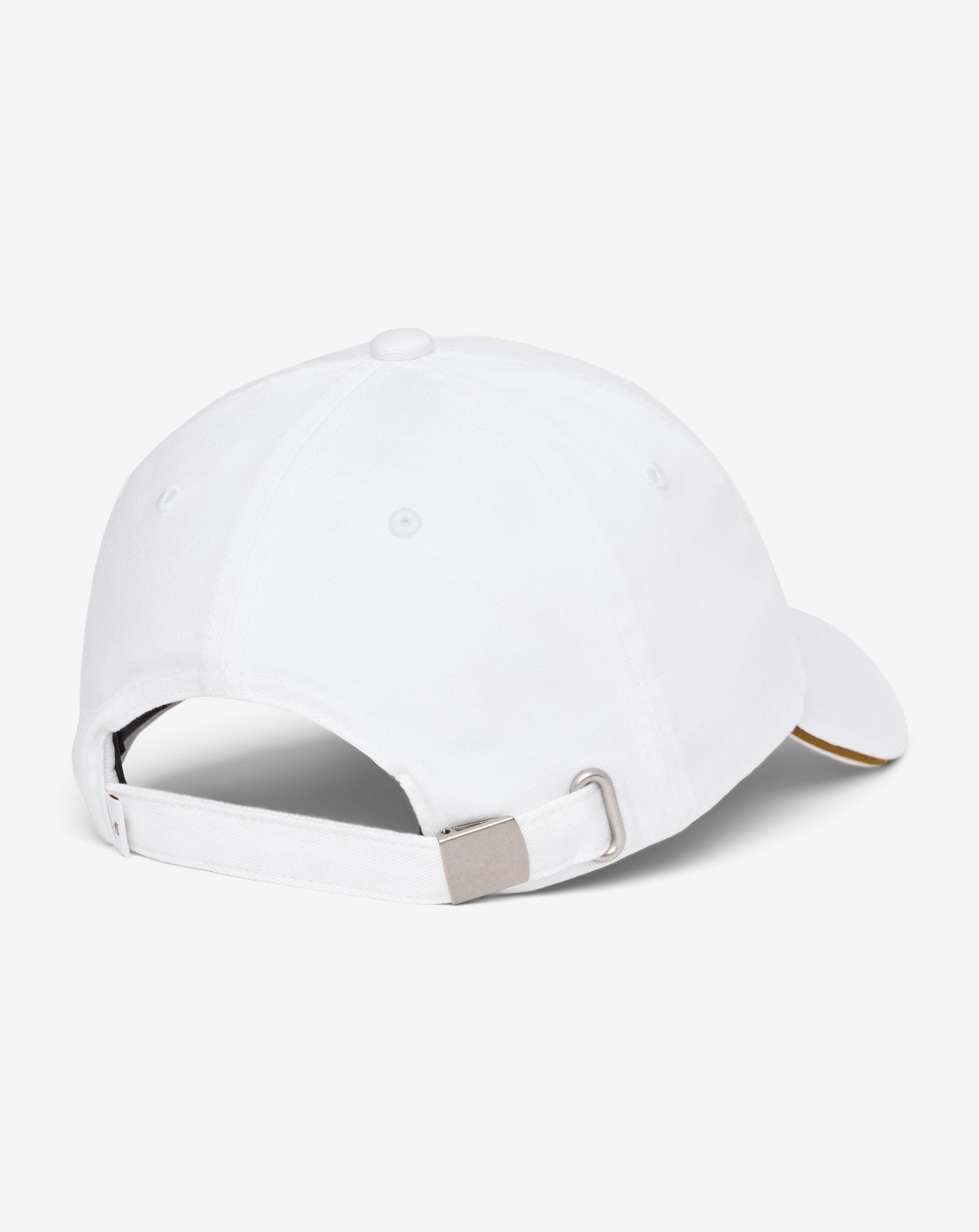 Floral Twisted Ivy Adjustable Hat Accessories/White