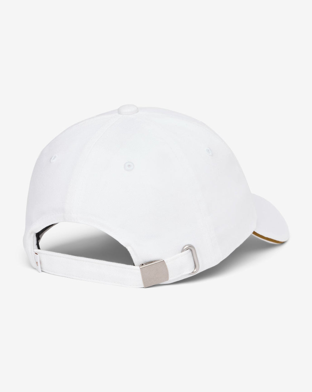 Floral Twisted Ivy Adjustable Hat Accessories/White