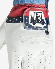 Freedom Feast Golf Glove Accessories|Golf/White