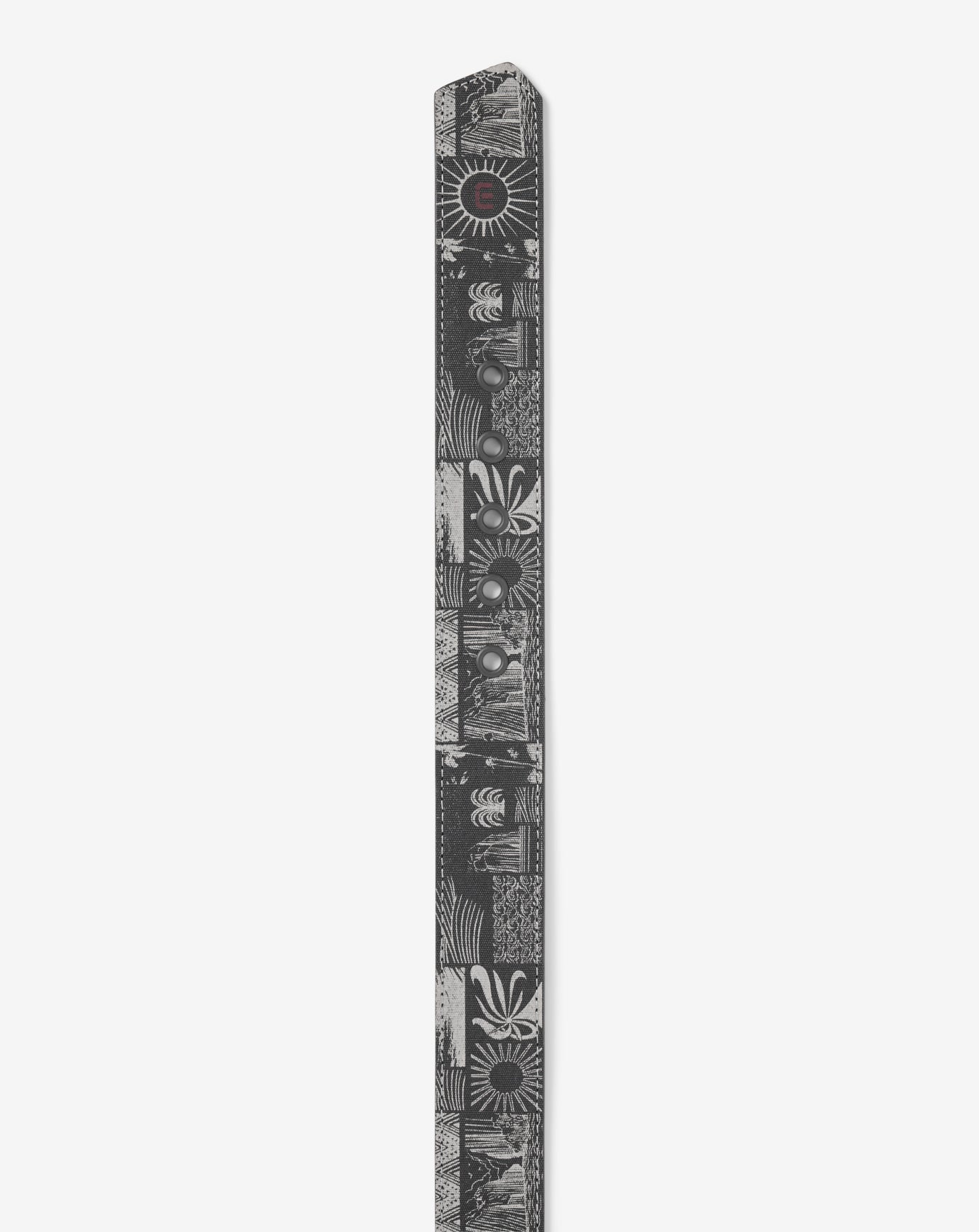 Marina Mingle Canvas Stretch Belt Accessories|Golf/Ebony