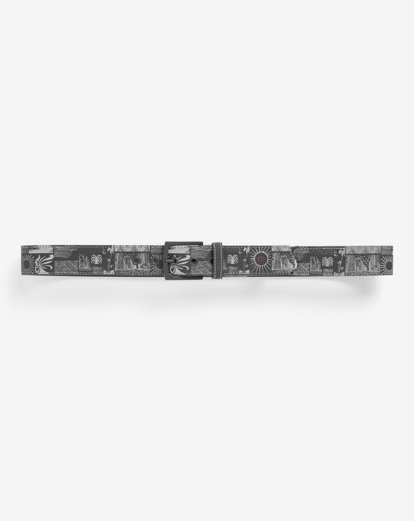 Marina Mingle Canvas Stretch Belt Accessories|Golf/Ebony
