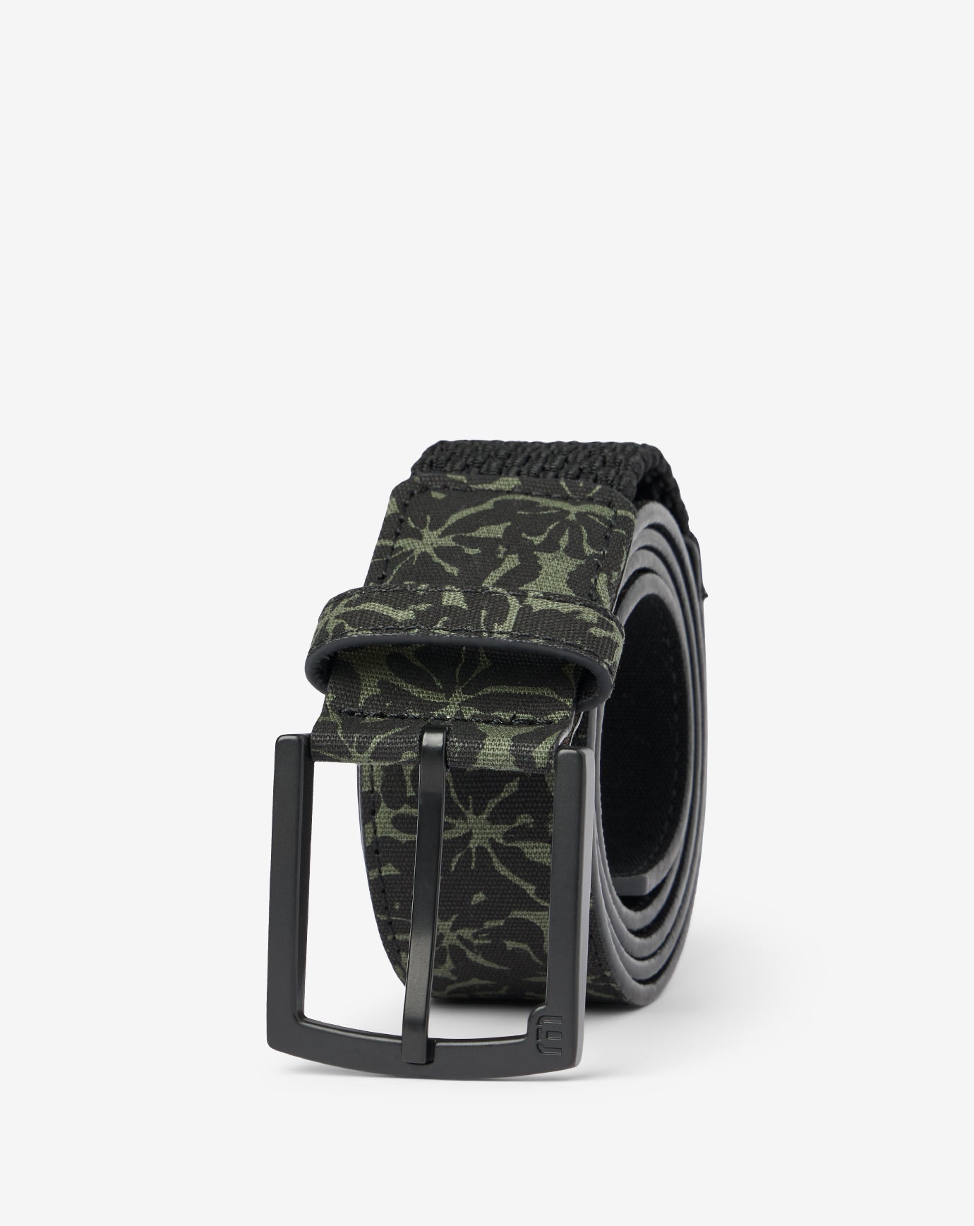 Vine City Canvas Stretch Belt Accessories|Golf/Black
