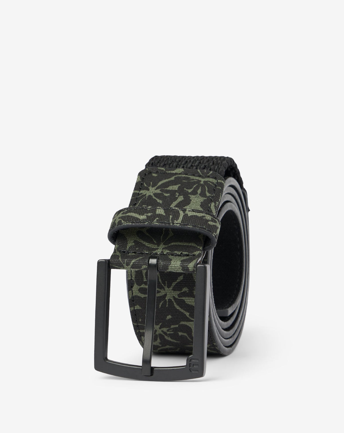 Vine City Canvas Stretch Belt Accessories|Golf/Black