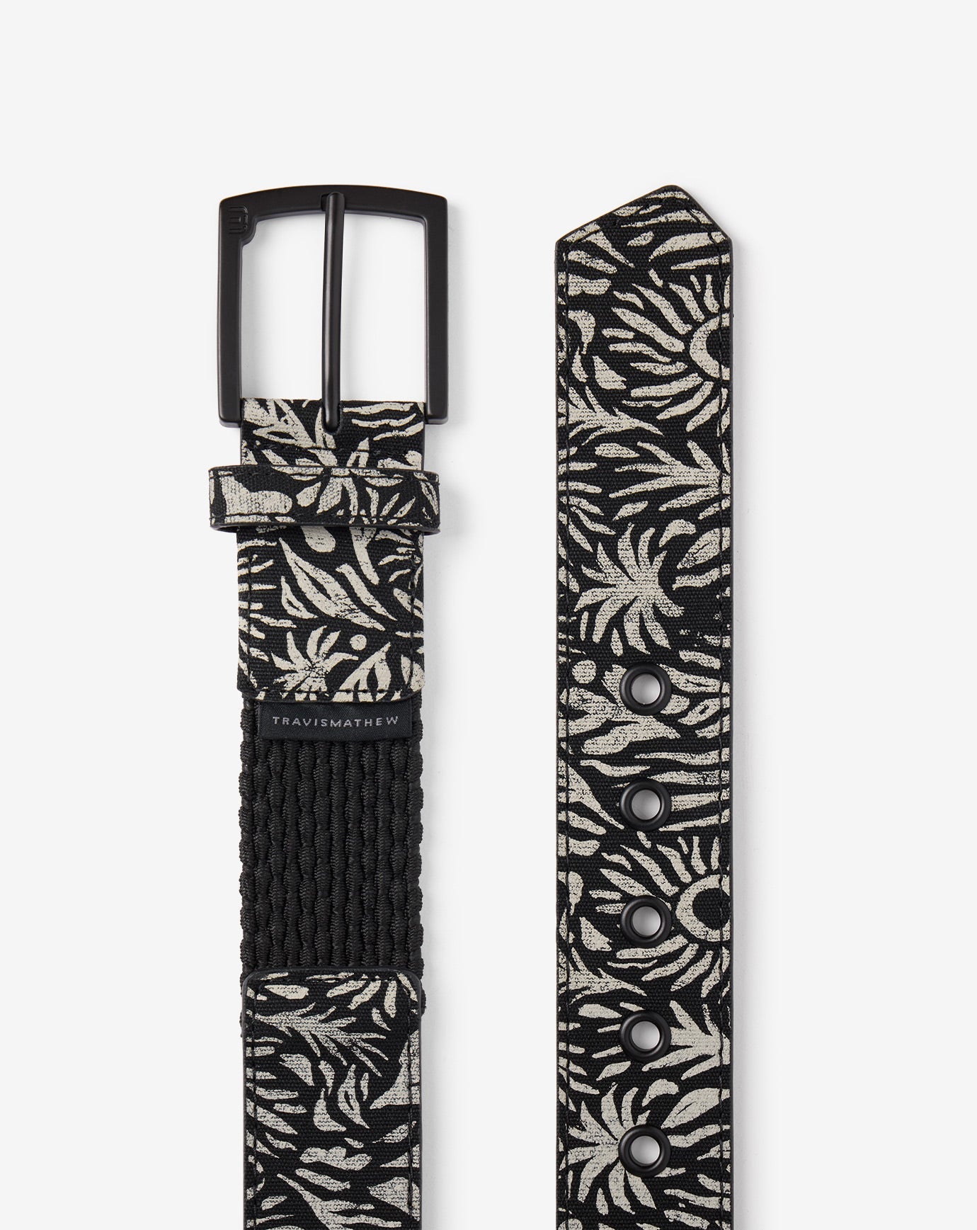 Night Stroll Hybrid Stretch Belt Accessories|Golf/Black