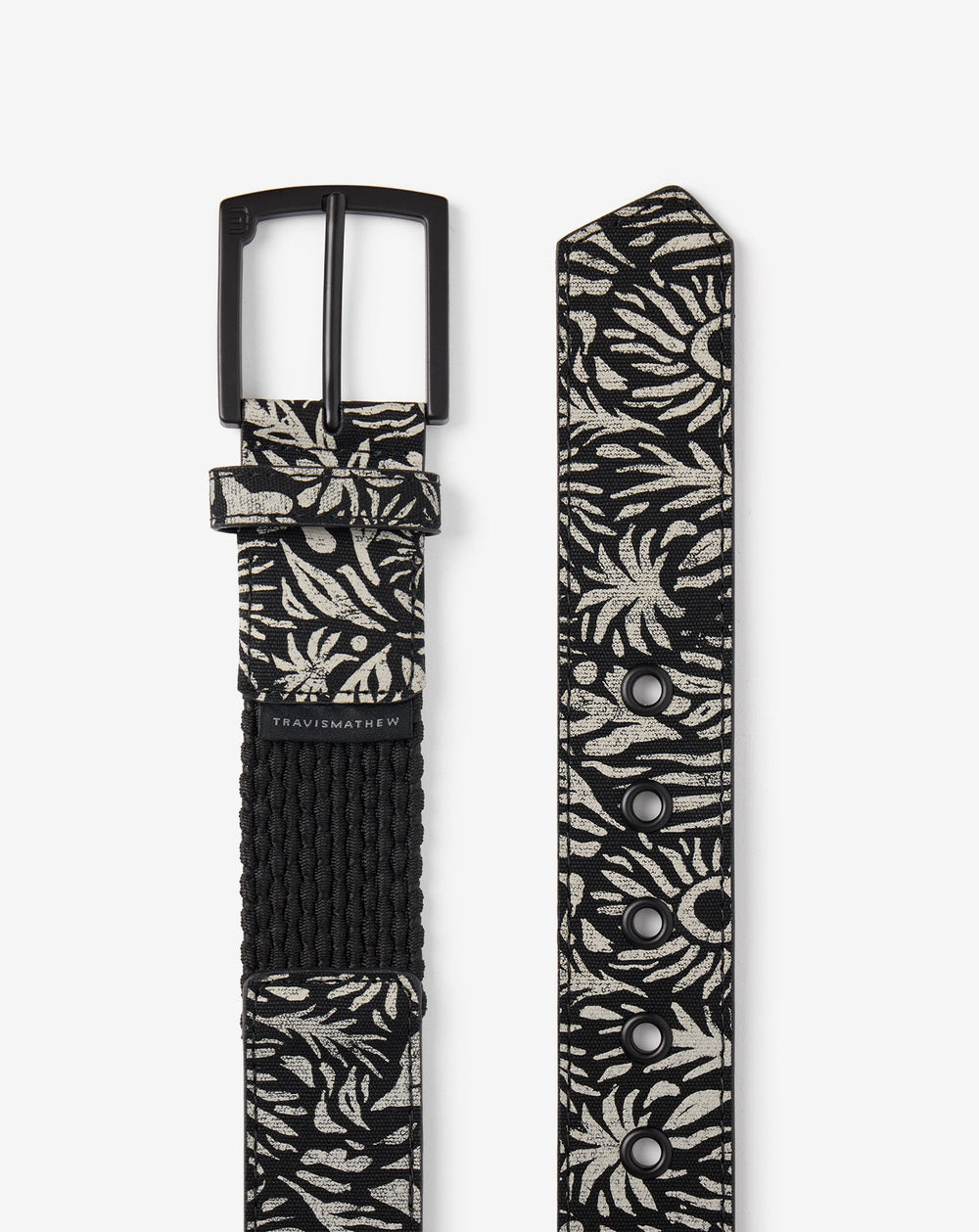 Night Stroll Hybrid Stretch Belt Accessories|Golf/Black