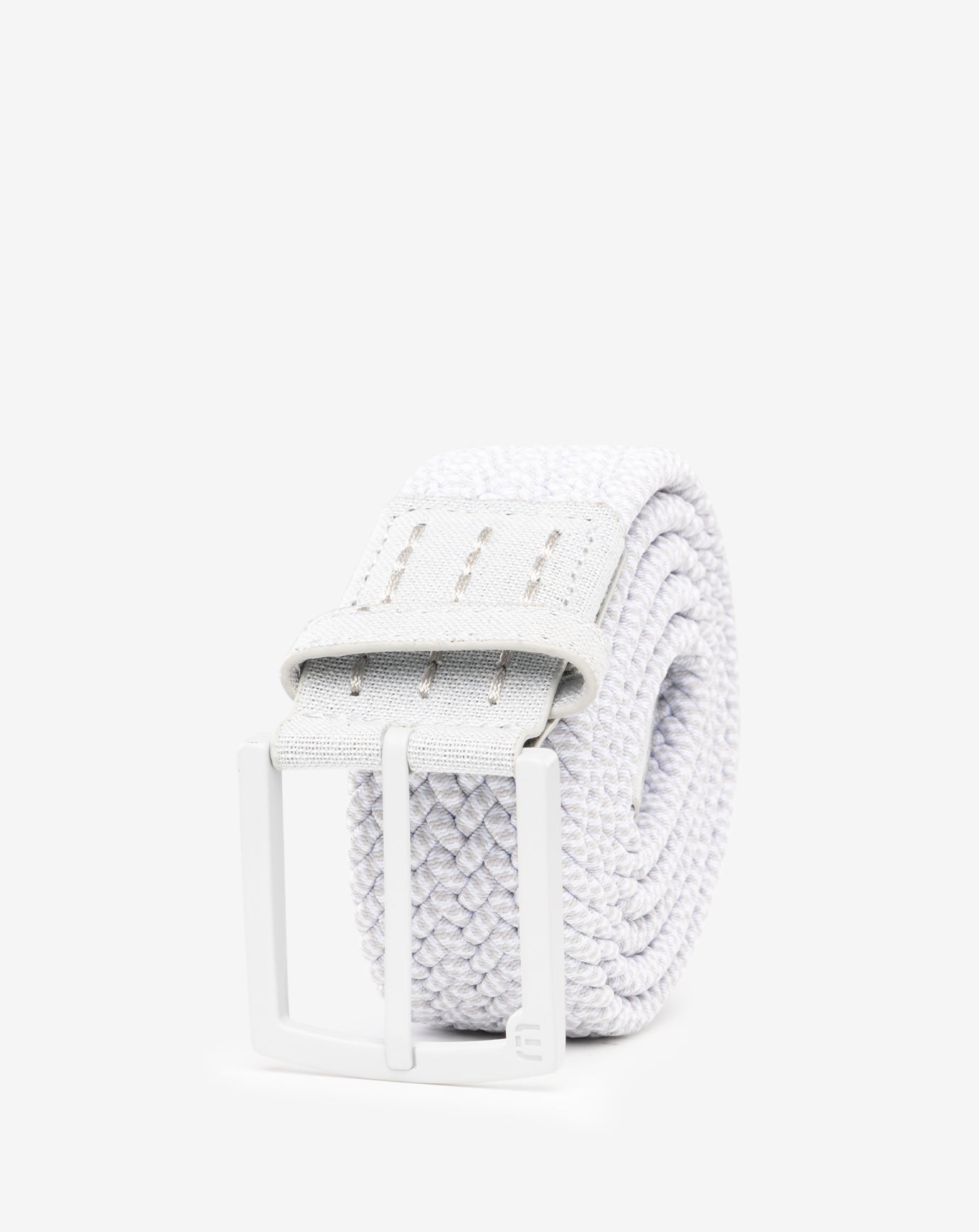 Staggerwing 2.0 Stretch Woven Belt Accessories|Golf/Micro Chip/White