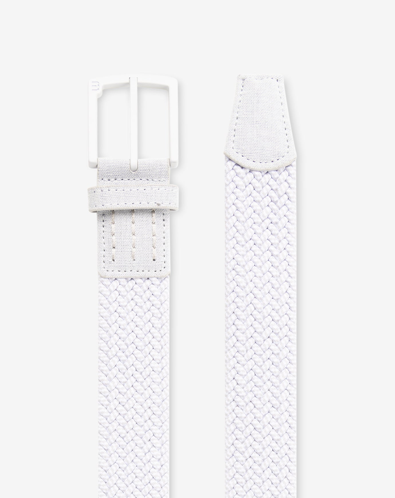 Staggerwing 2.0 Stretch Woven Belt Accessories|Golf/Micro Chip/White