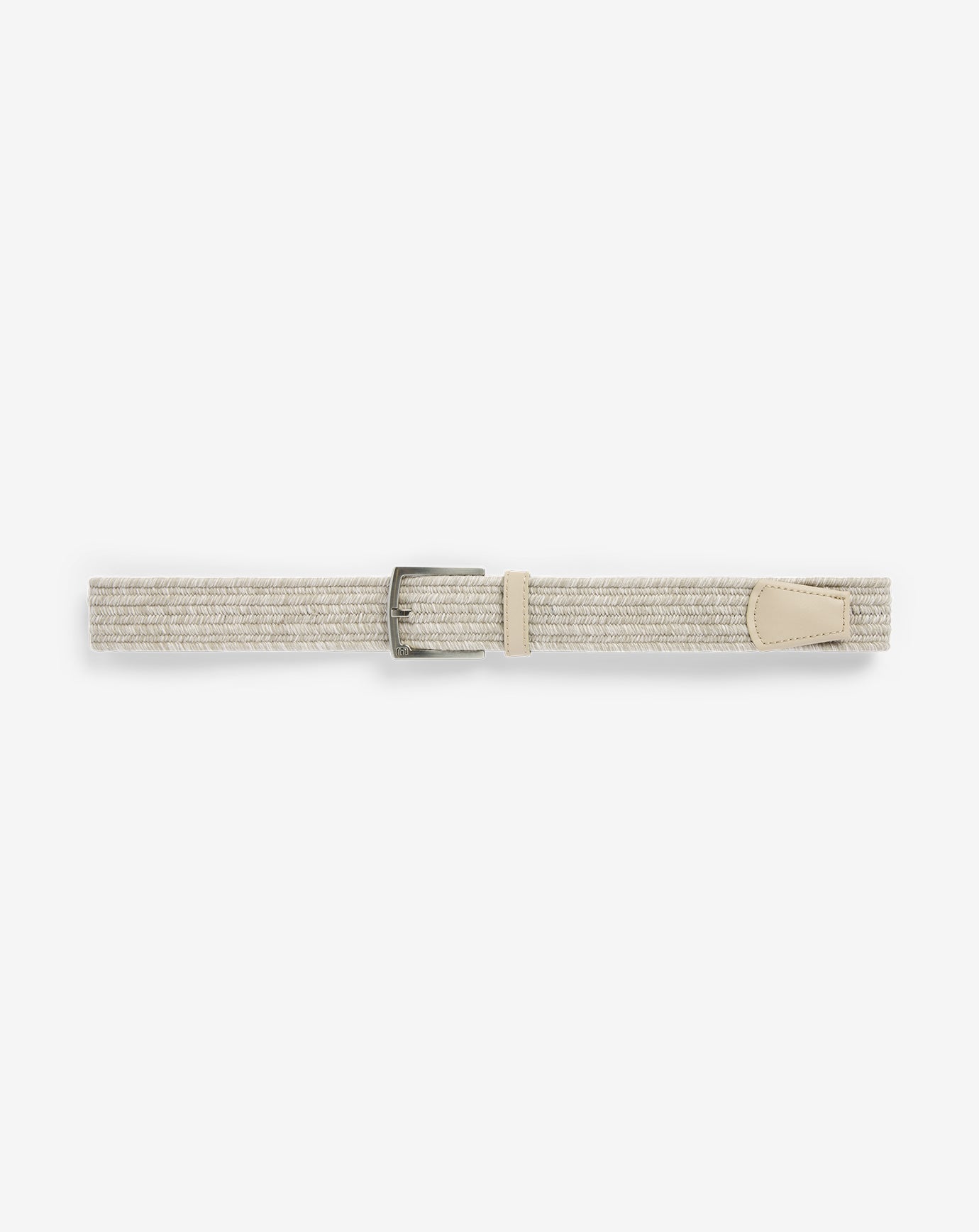 Popsicle Stretch Woven Leather Belt Accessories|Golf/Oxford Tan