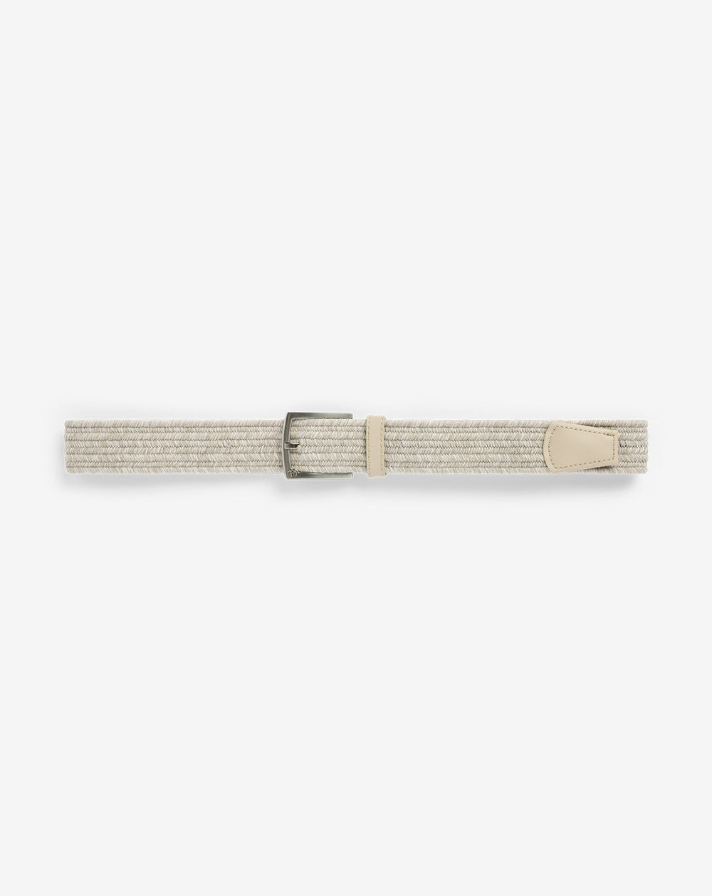 Popsicle Stretch Woven Leather Belt Accessories|Golf/Oxford Tan